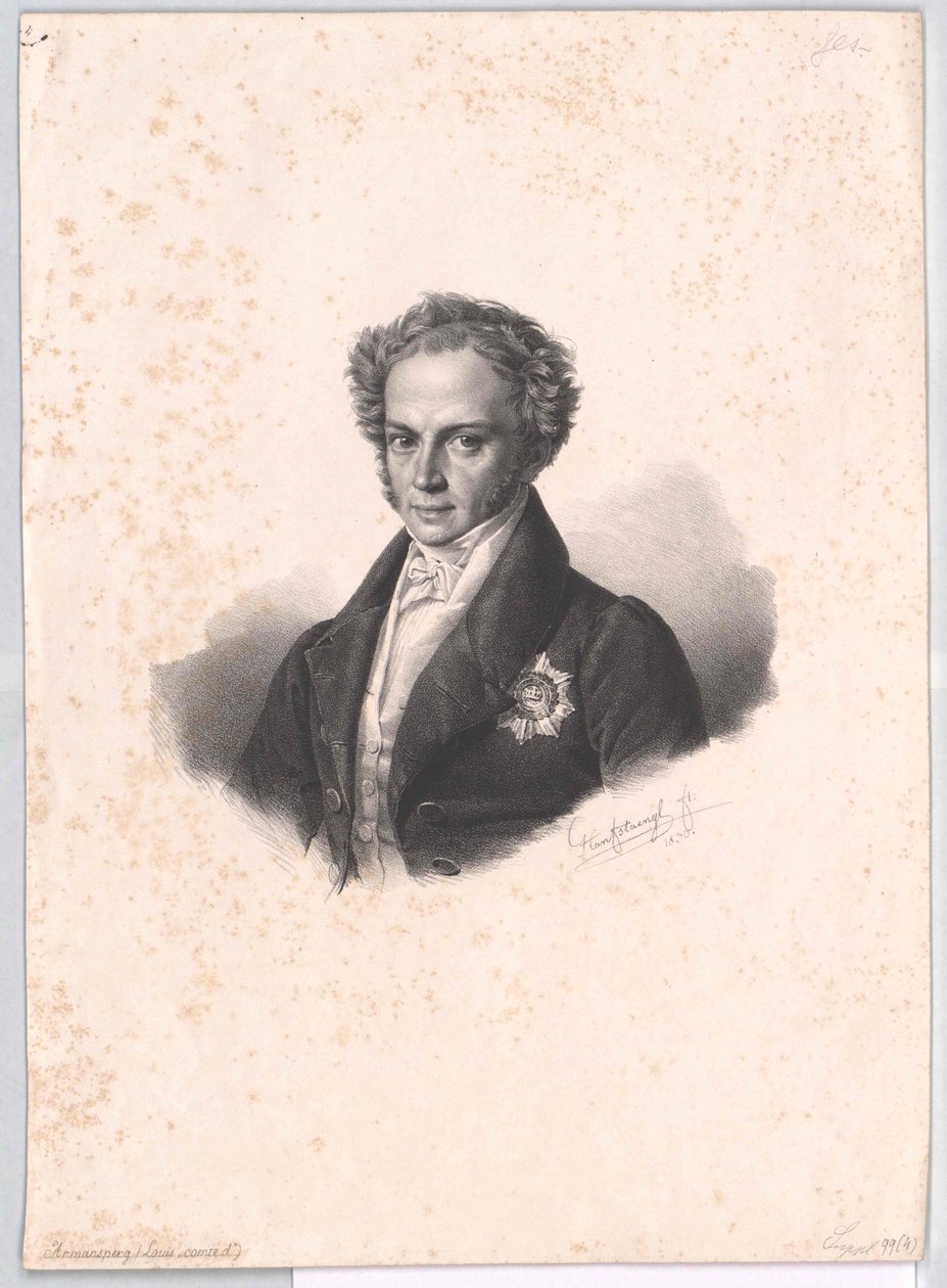Joseph Ludwig Conte di Armansperg da Artist Unknown