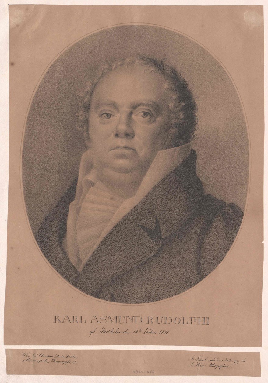 Karl Asmund Rudolphi da Artist Unknown
