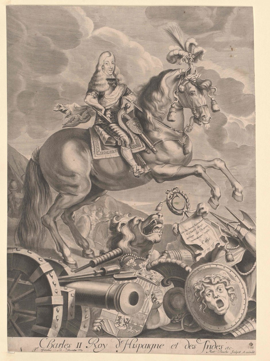 Re di Spagna Carlo II da Artist Unknown