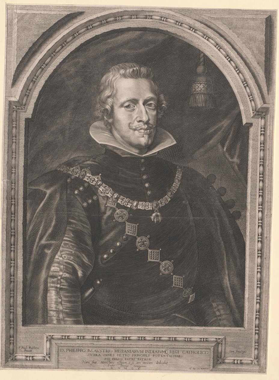 Re di Spagna Philipp IV da Artist Unknown