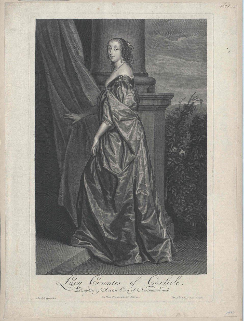 Lady Lucy Percy da Artist Unknown