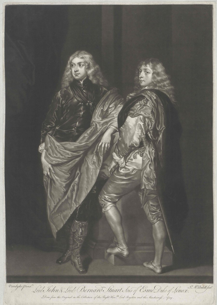 Lord John Stuart da Artist Unknown