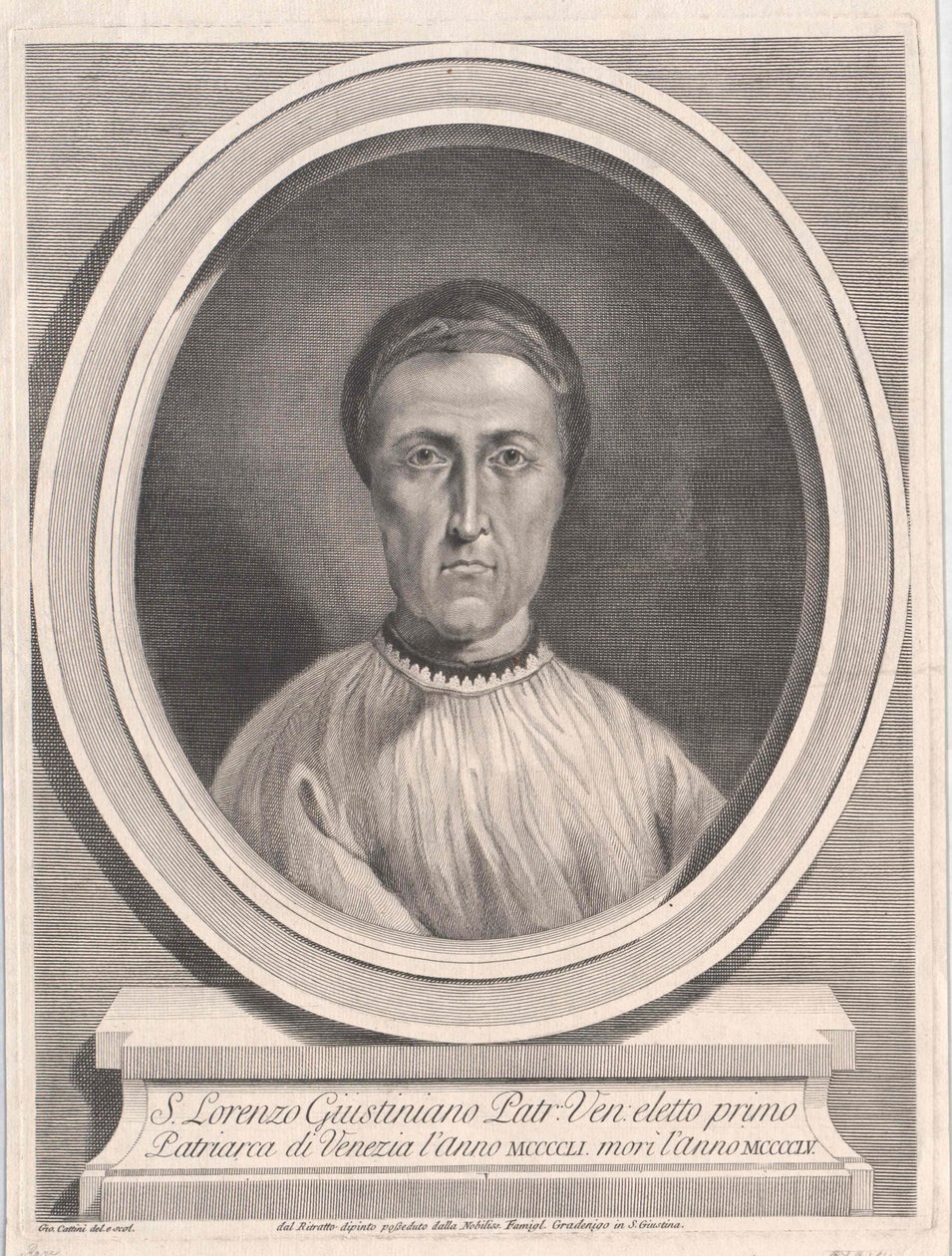 Lorenzo Giustiniani da Artist Unknown