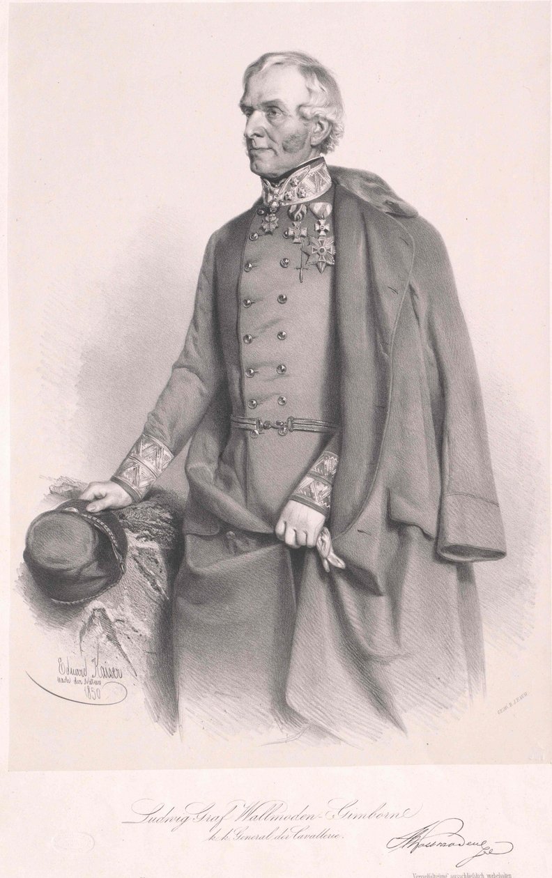 Luigi conte Wallmoden-Gimborn da Artist Unknown