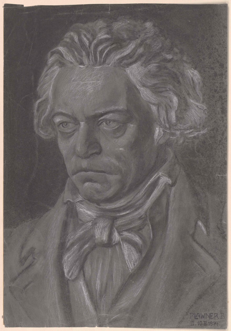 Ludwig van Beethoven da Artist Unknown