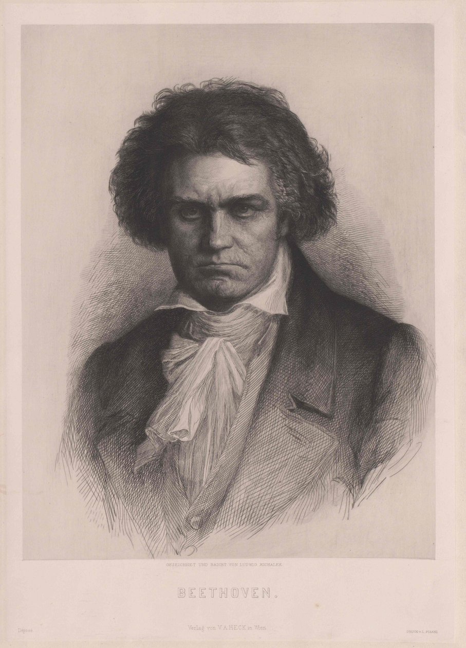 Ludwig van Beethoven da Artist Unknown