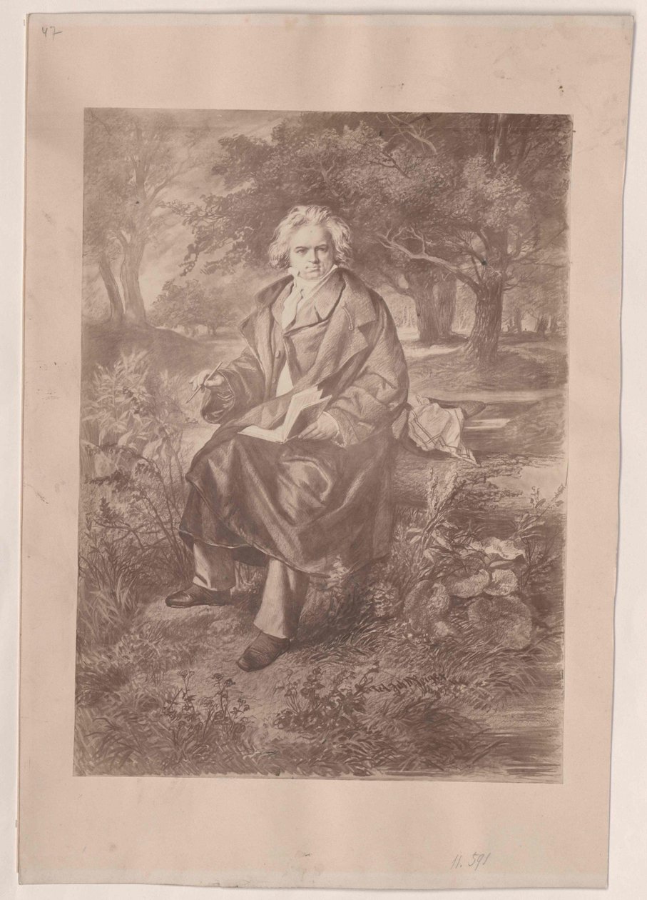 Ludwig van Beethoven da Artist Unknown