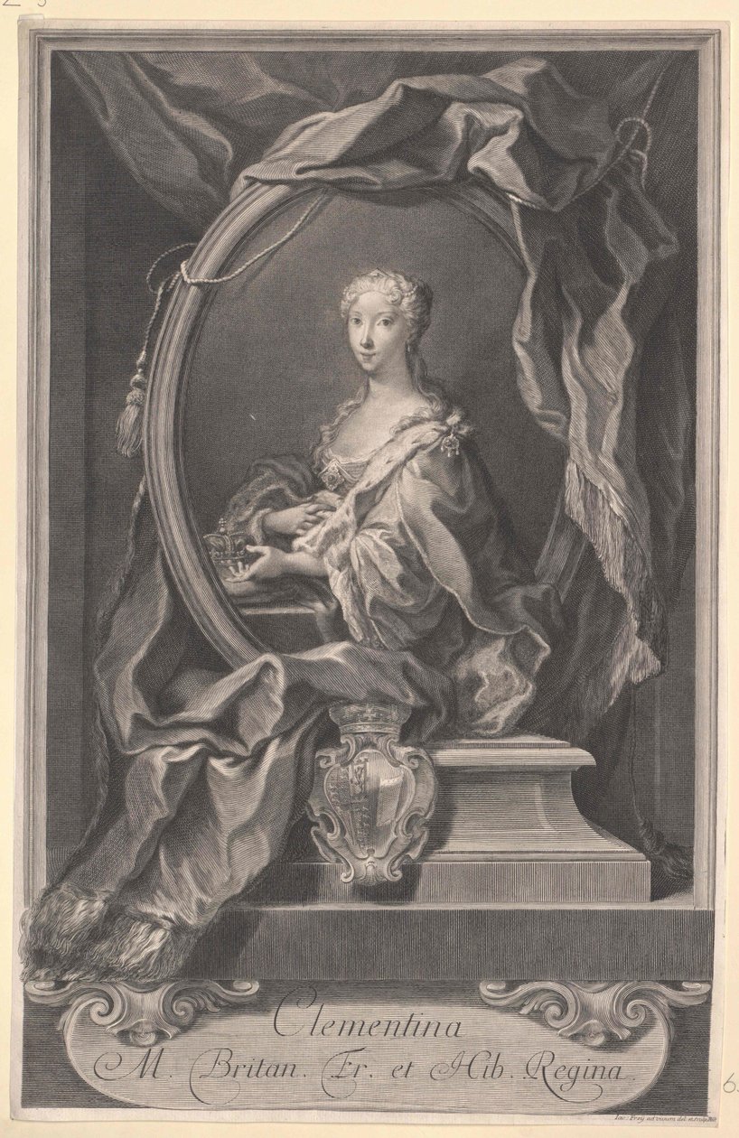 Maria clementine Sobieska da Artist Unknown