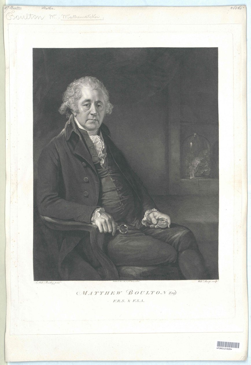 Matthew Boulton da Artist Unknown