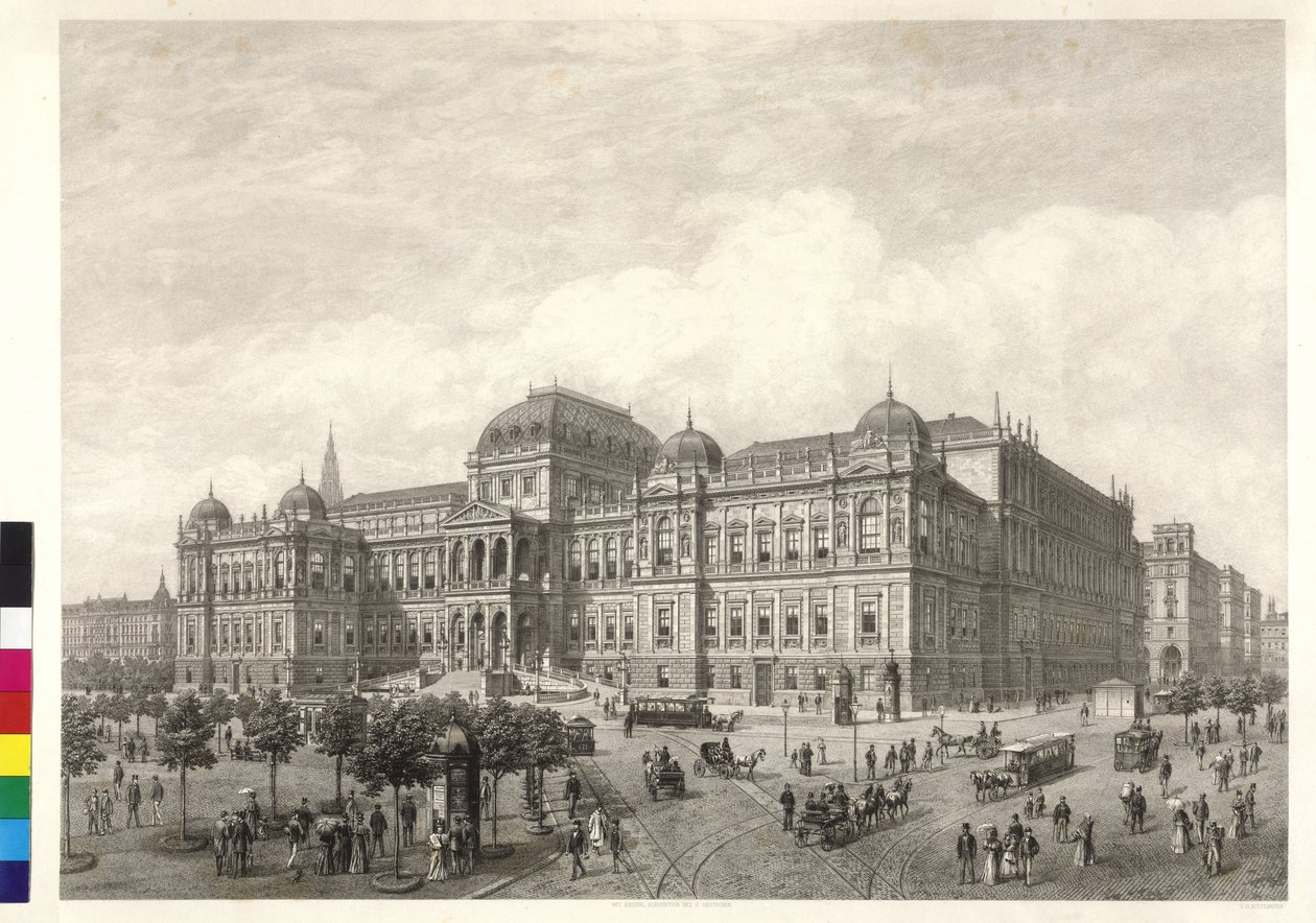 Nuova università a Vienna da Artist Unknown