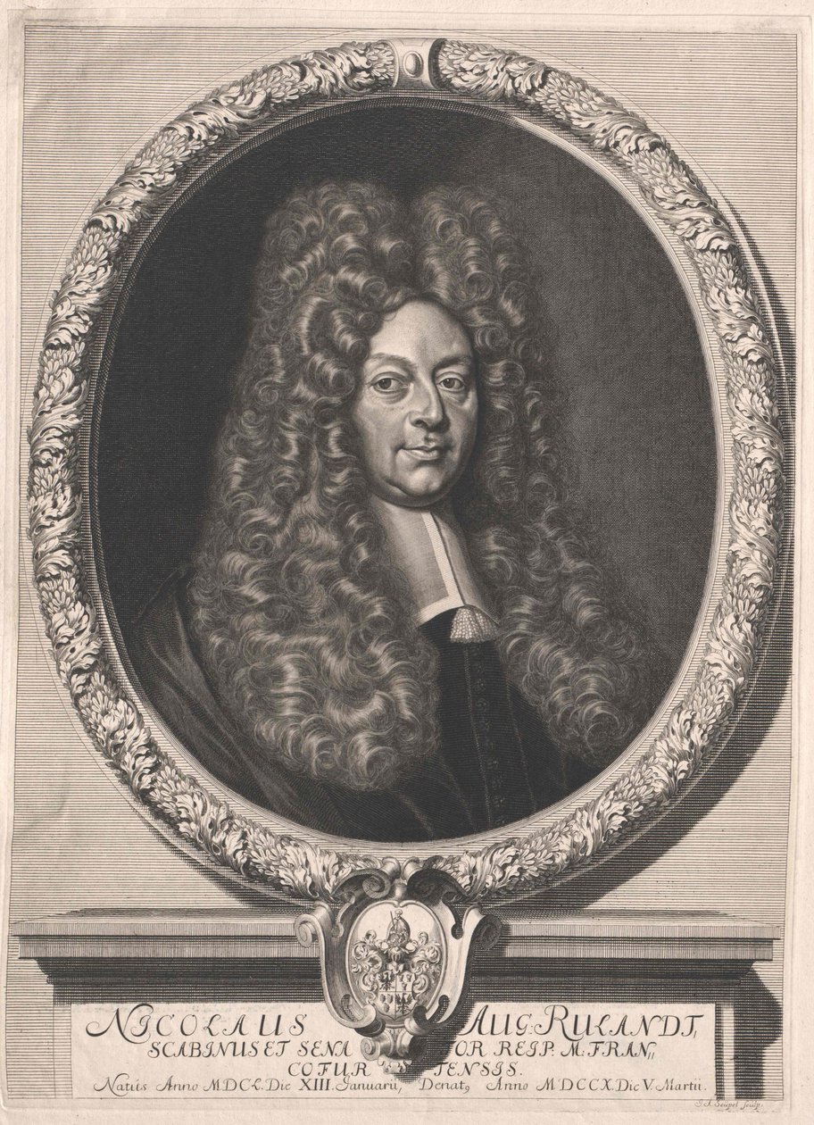 Nicolaus August Ruland da Artist Unknown