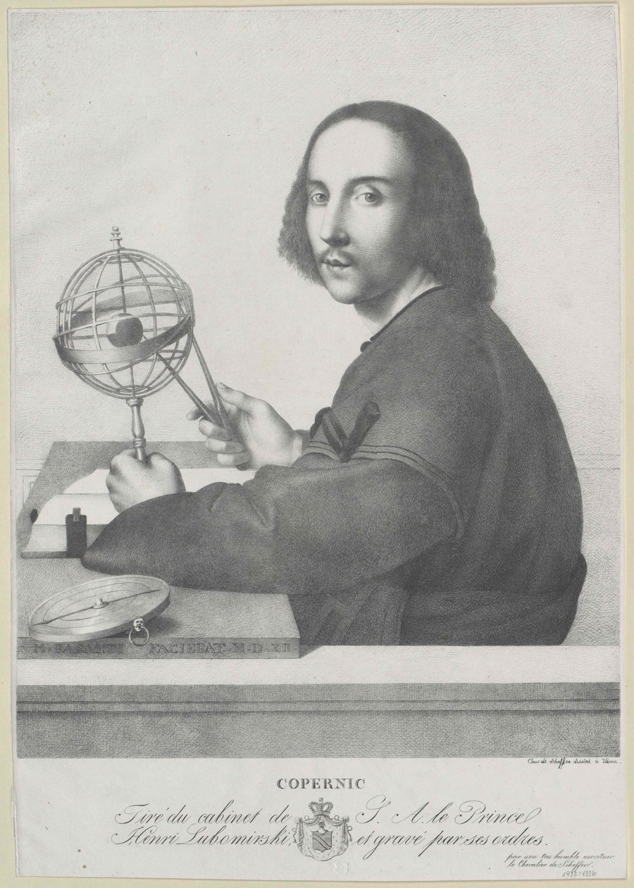 Nicolaus Copernicus da Artist Unknown