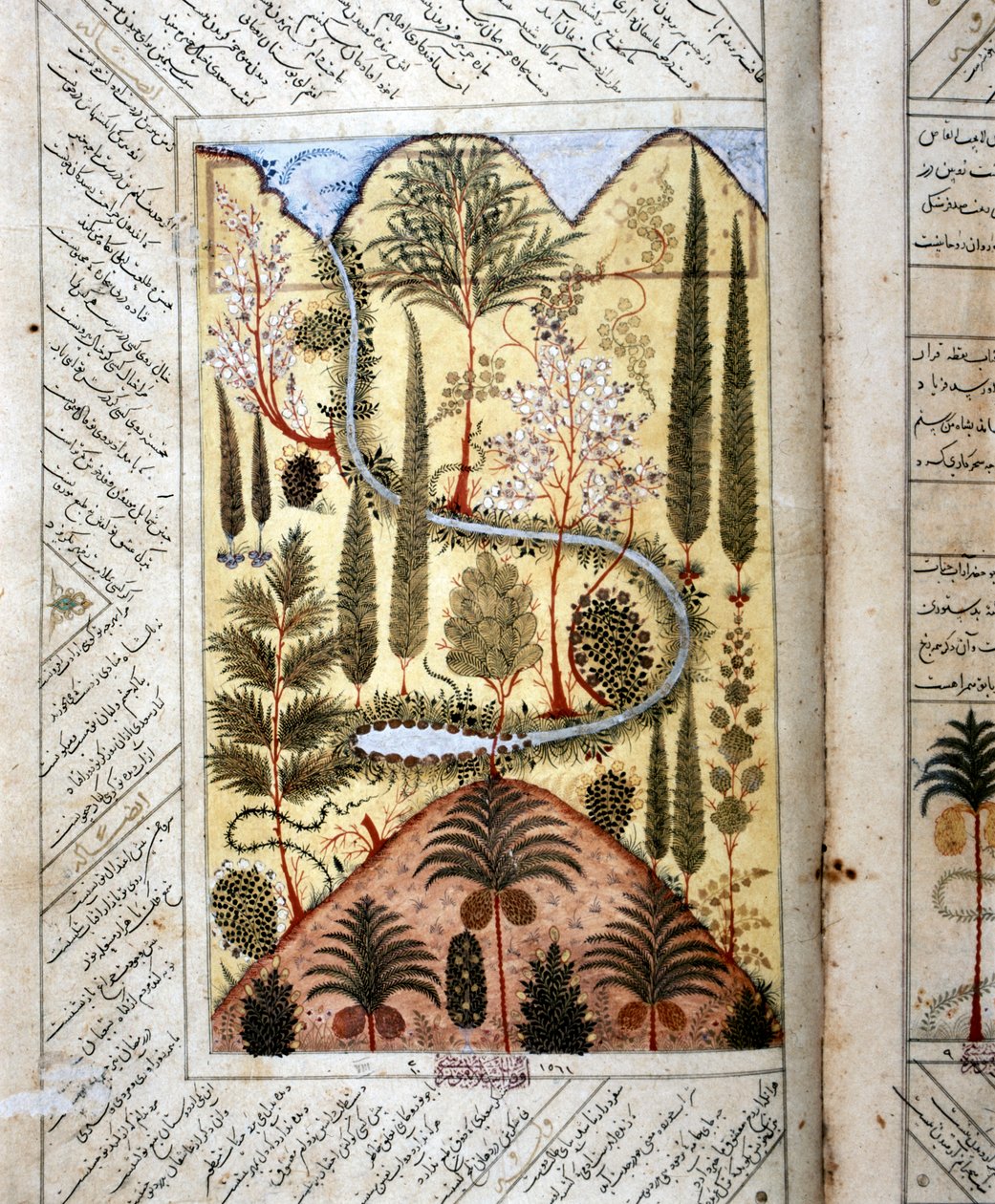 Giardino persiano da Artist Unknown