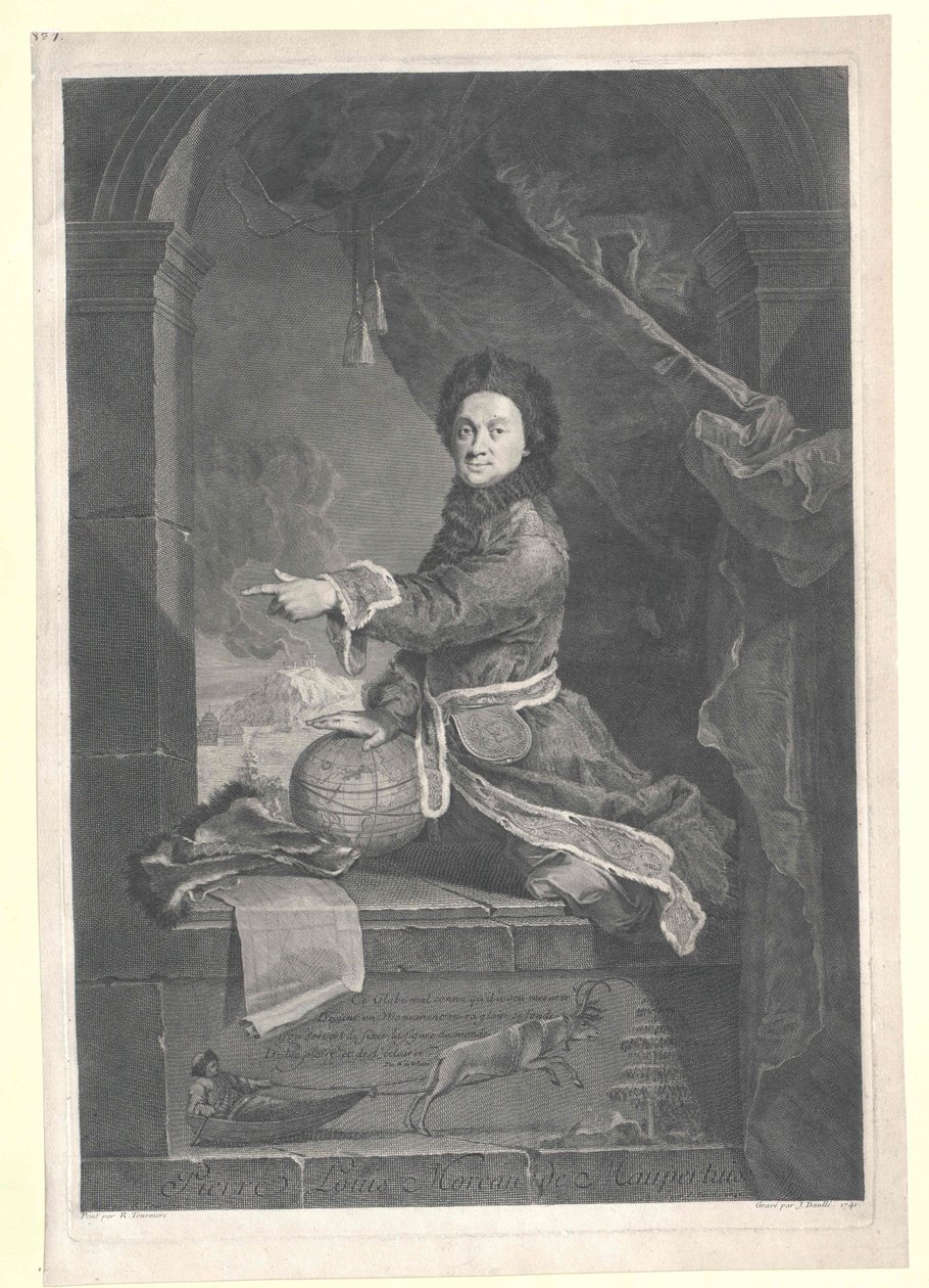 Pierre Louis de Maupertuis da Artist Unknown