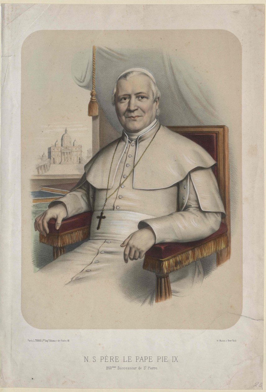 Papa Pio IX da Artist Unknown