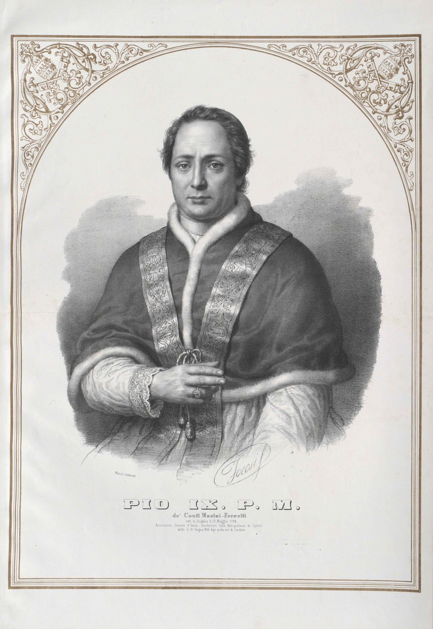 Papa Pio IX da Artist Unknown