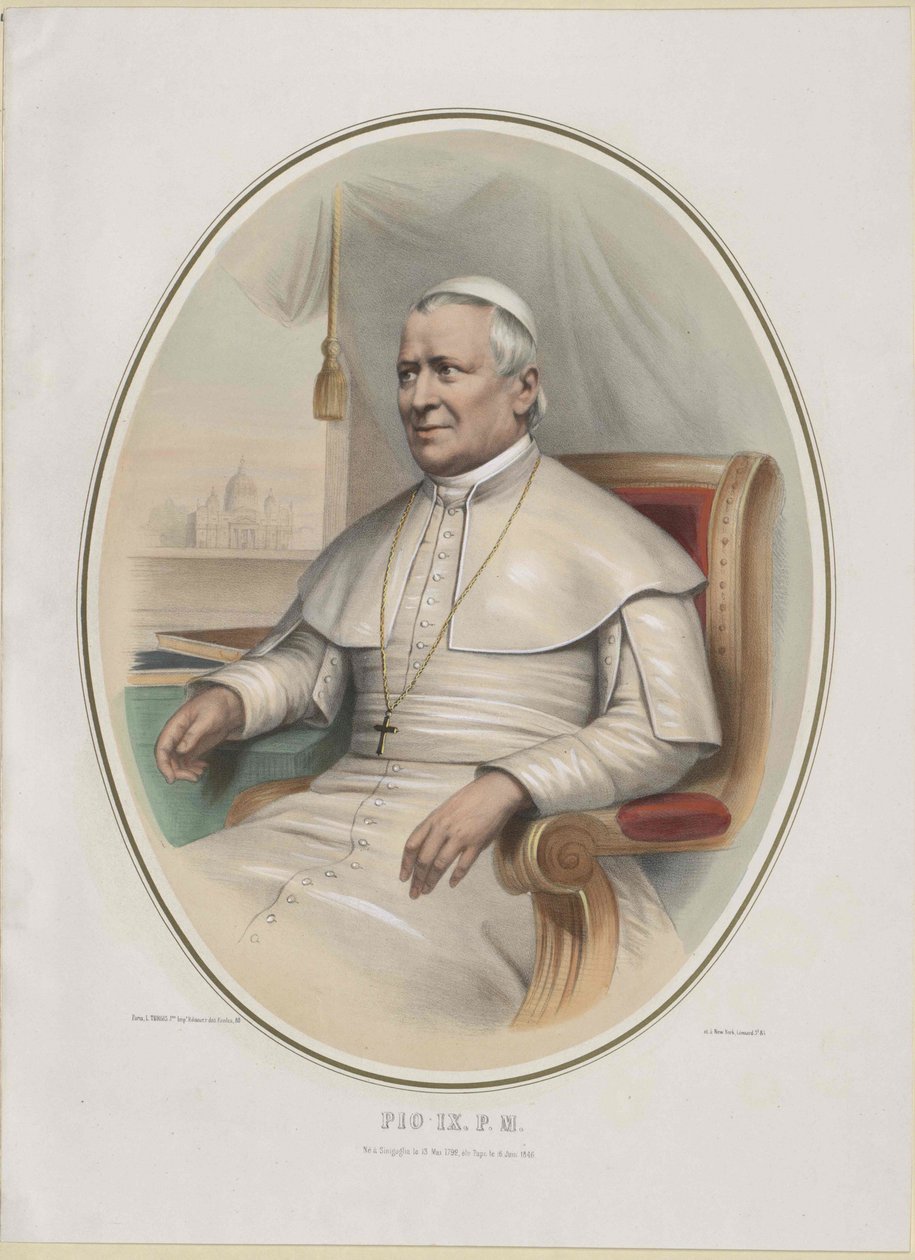 Papa Pio IX da Artist Unknown