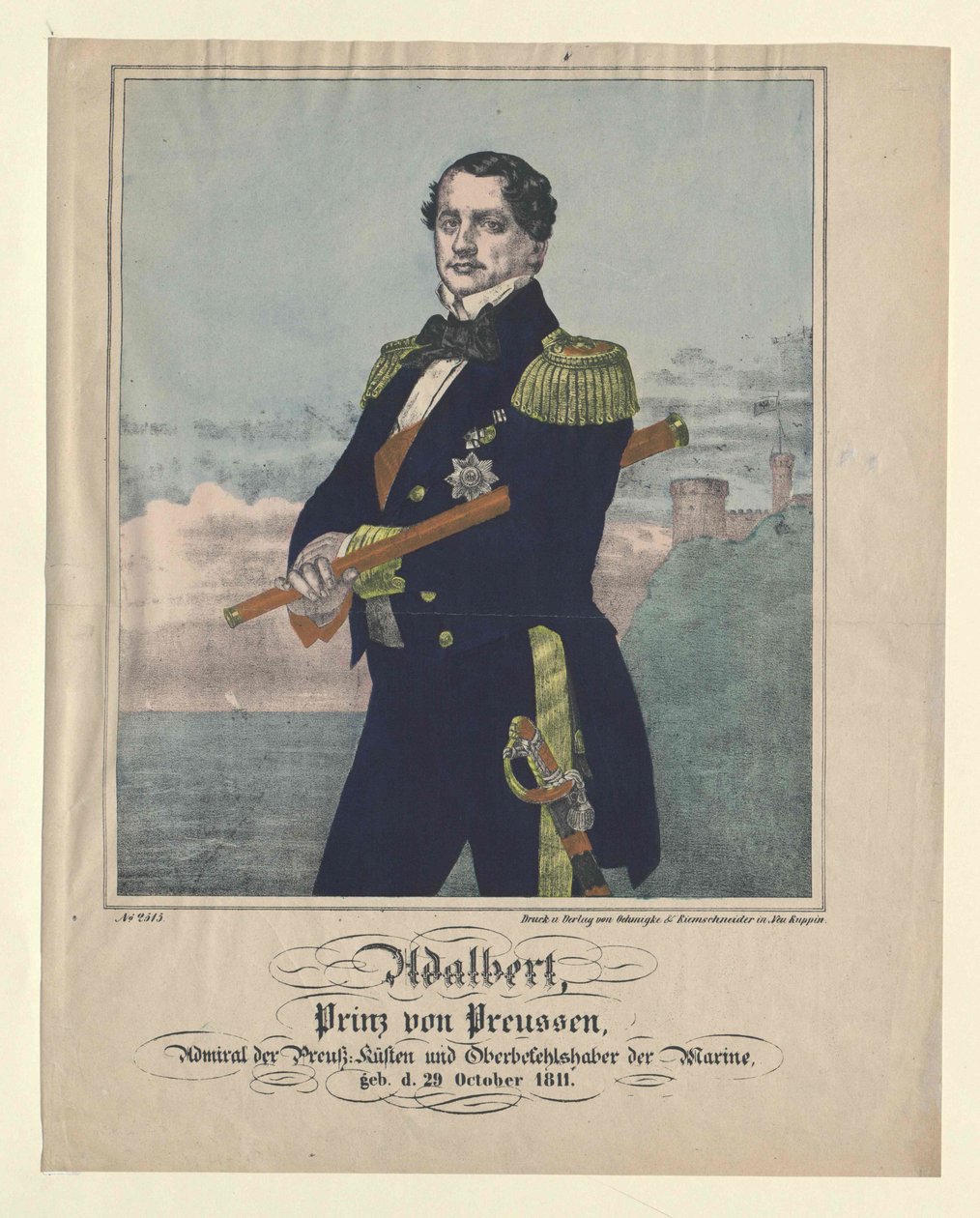 Principe di Prussia Adalberto da Artist Unknown