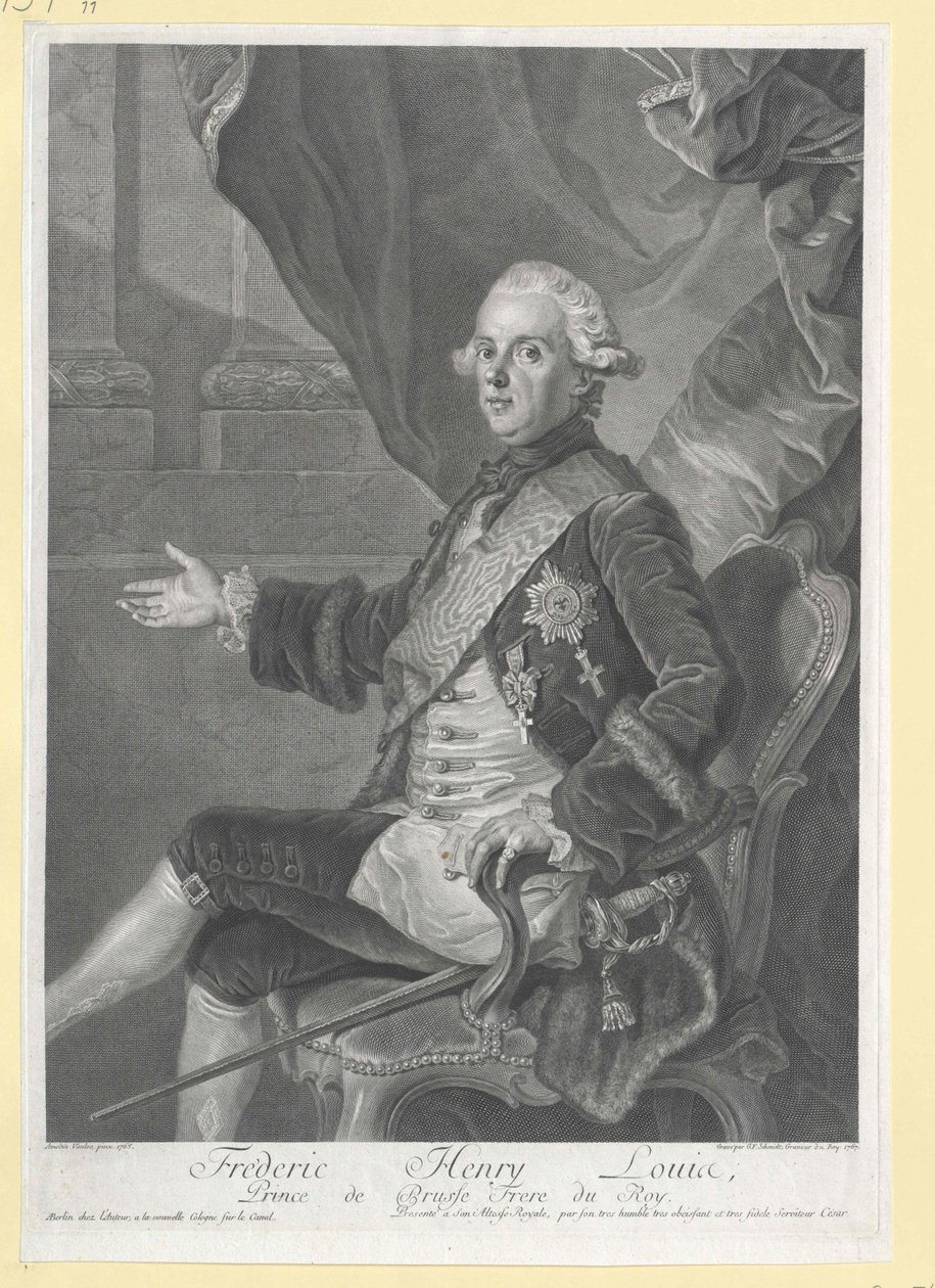 Principe di Prussia Enrico da Artist Unknown