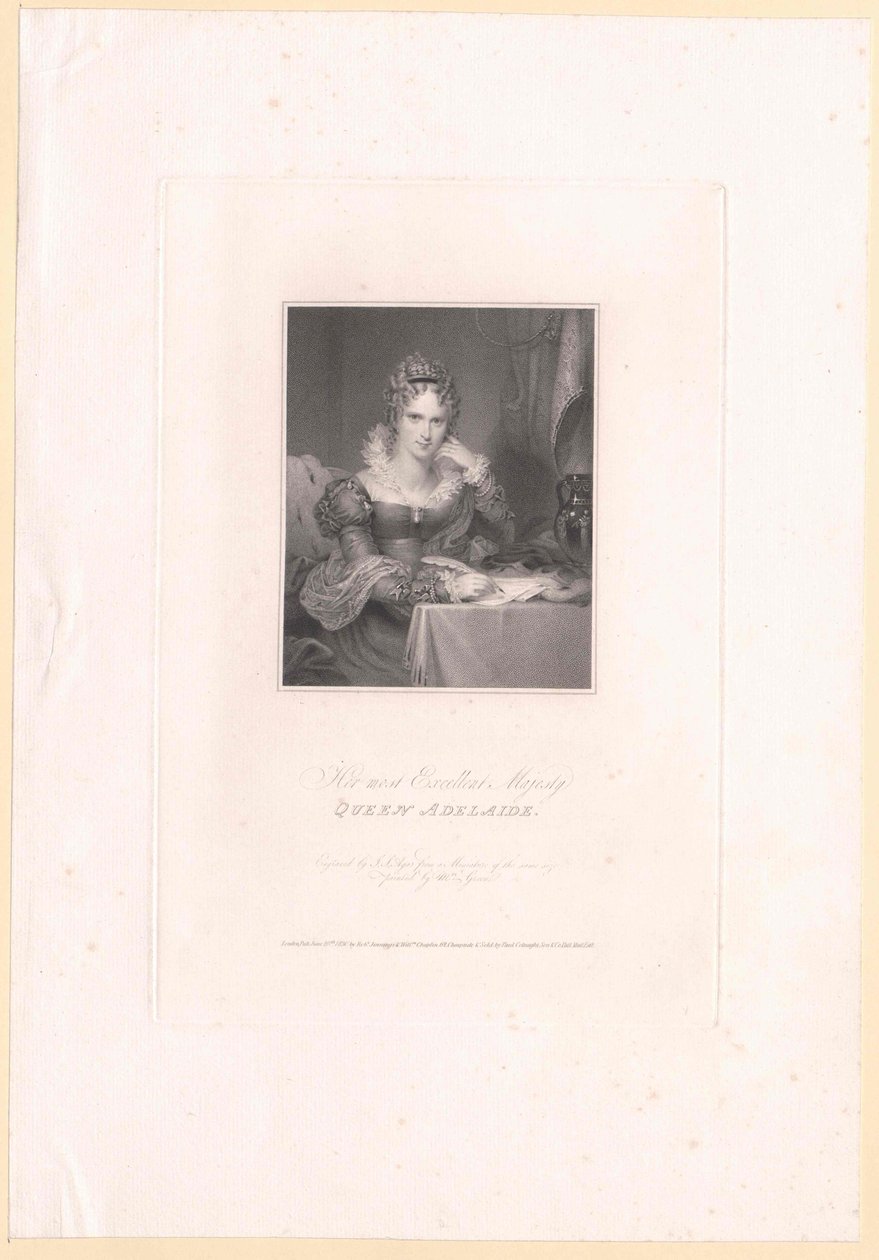 Principessa di Saxe-Meiningen Adelaide da Artist Unknown