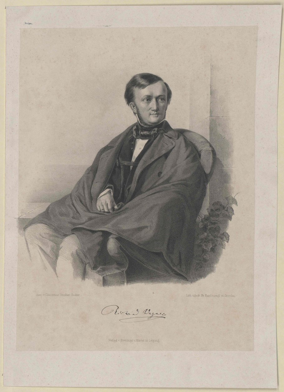 Richard Wagner da Artist Unknown