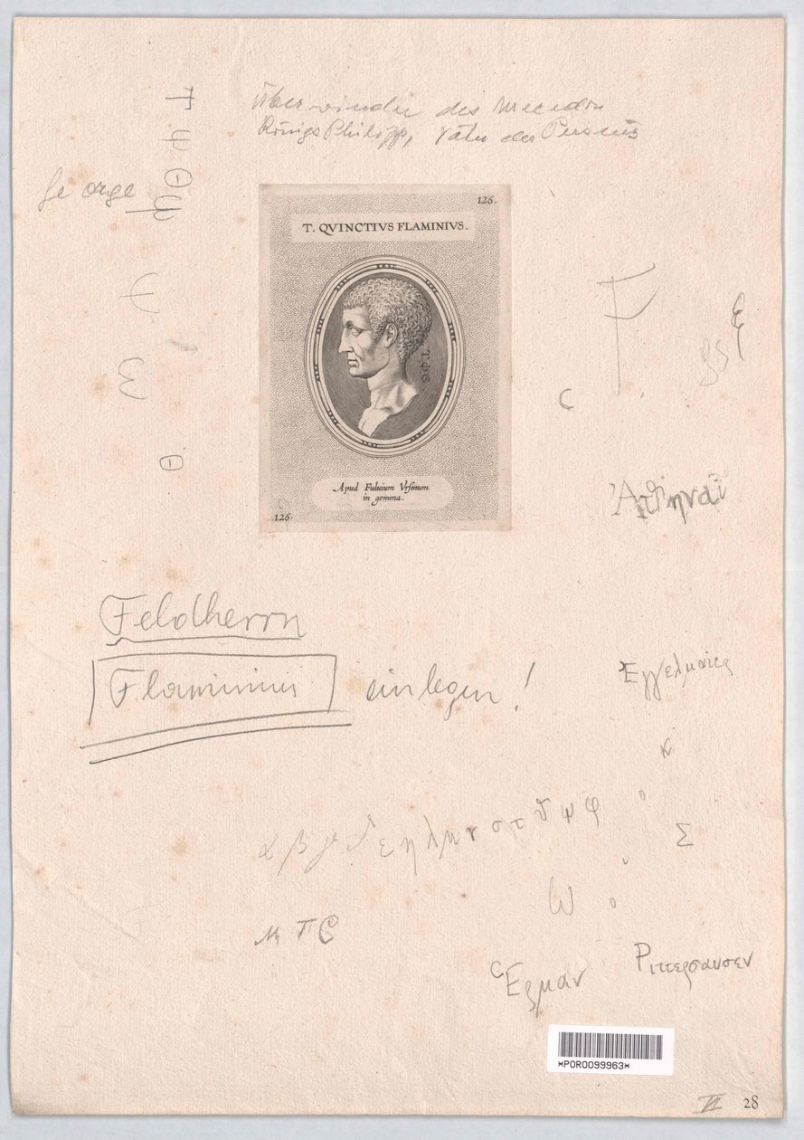 Tito Quinzio Flaminino da Artist Unknown