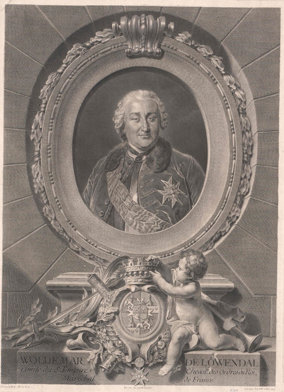 Valdemar conte Loewendal da Artist Unknown