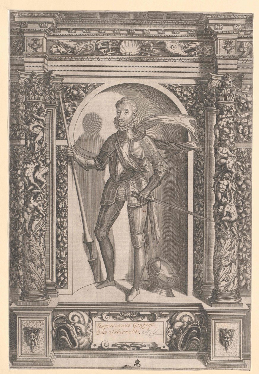 Vespasiano Duca di Sabioneda Gonzaga da Artist Unknown