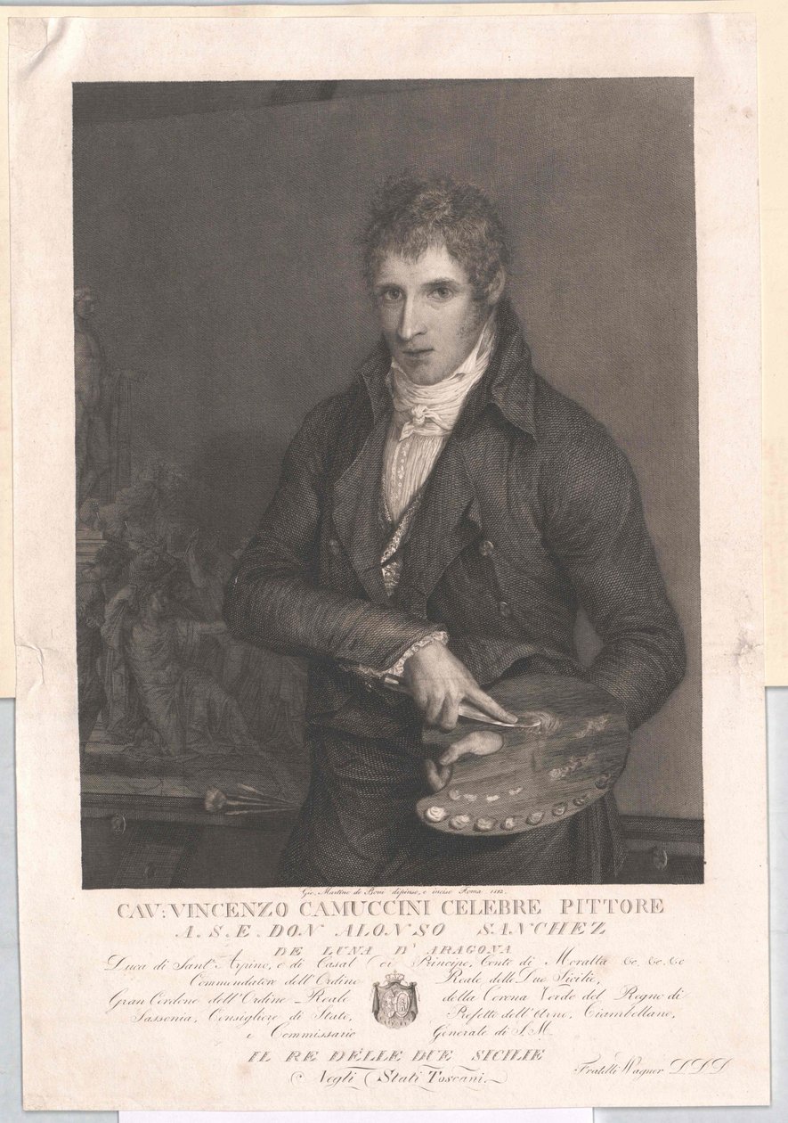 Vincenzo (1771-1844) Camuccini da Artist Unknown