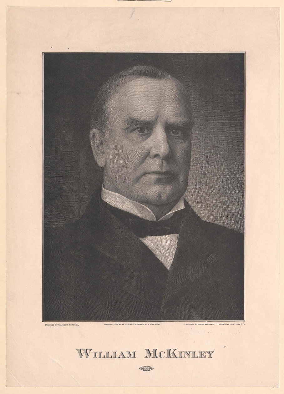 William MacKinley da Artist Unknown