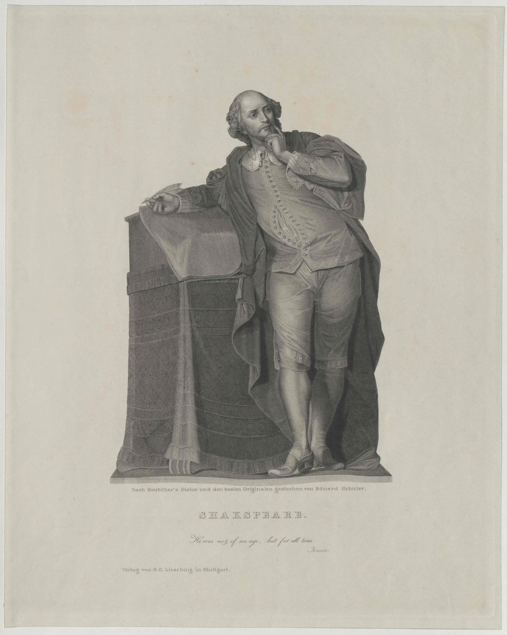 William Shakespeare da Artist Unknown
