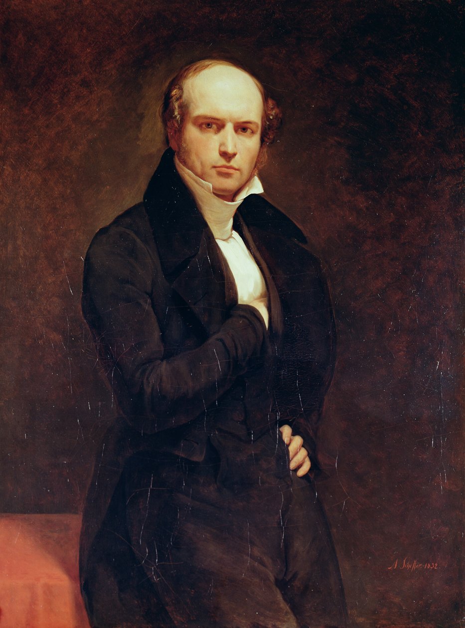Ritratto di Odilon Barrot (1791-1873) da Ary Scheffer
