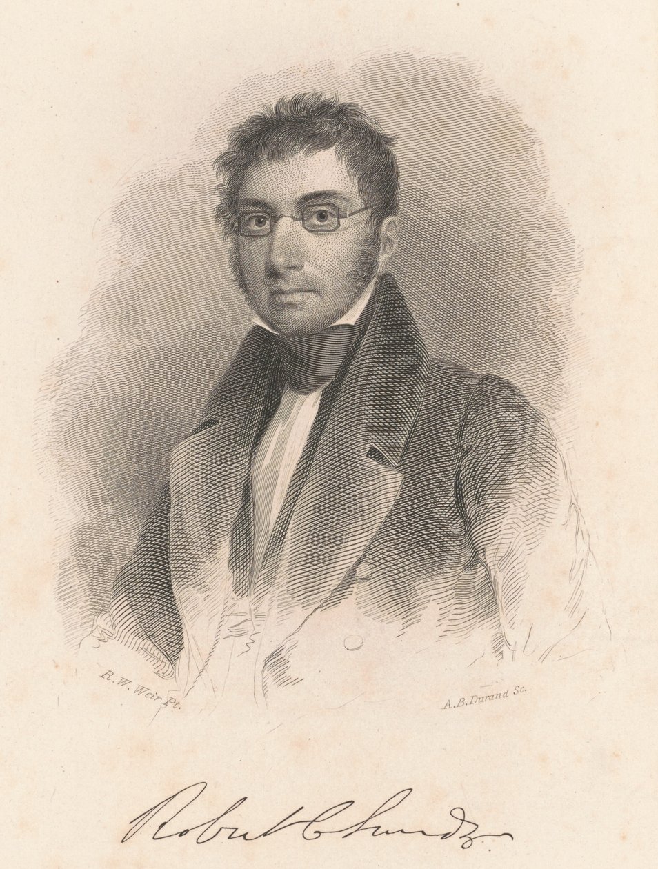 Robert C. Sands da Asher Brown Durand, after Robert Weir