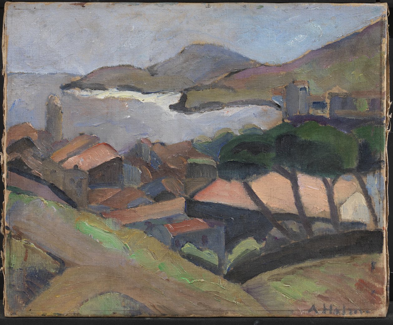 Veduta di Collioure da Astrid Holm