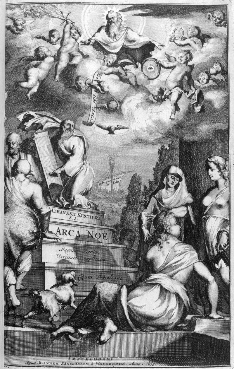 Arca di Noè da Athanasius Kircher