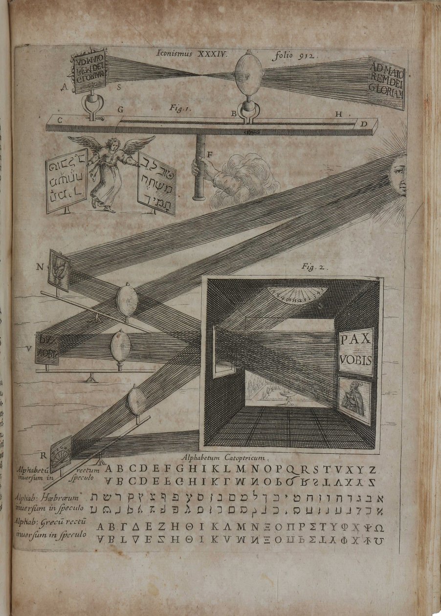 Ars magna lucis et umbrae, 1646 da Athanasius Kircher
