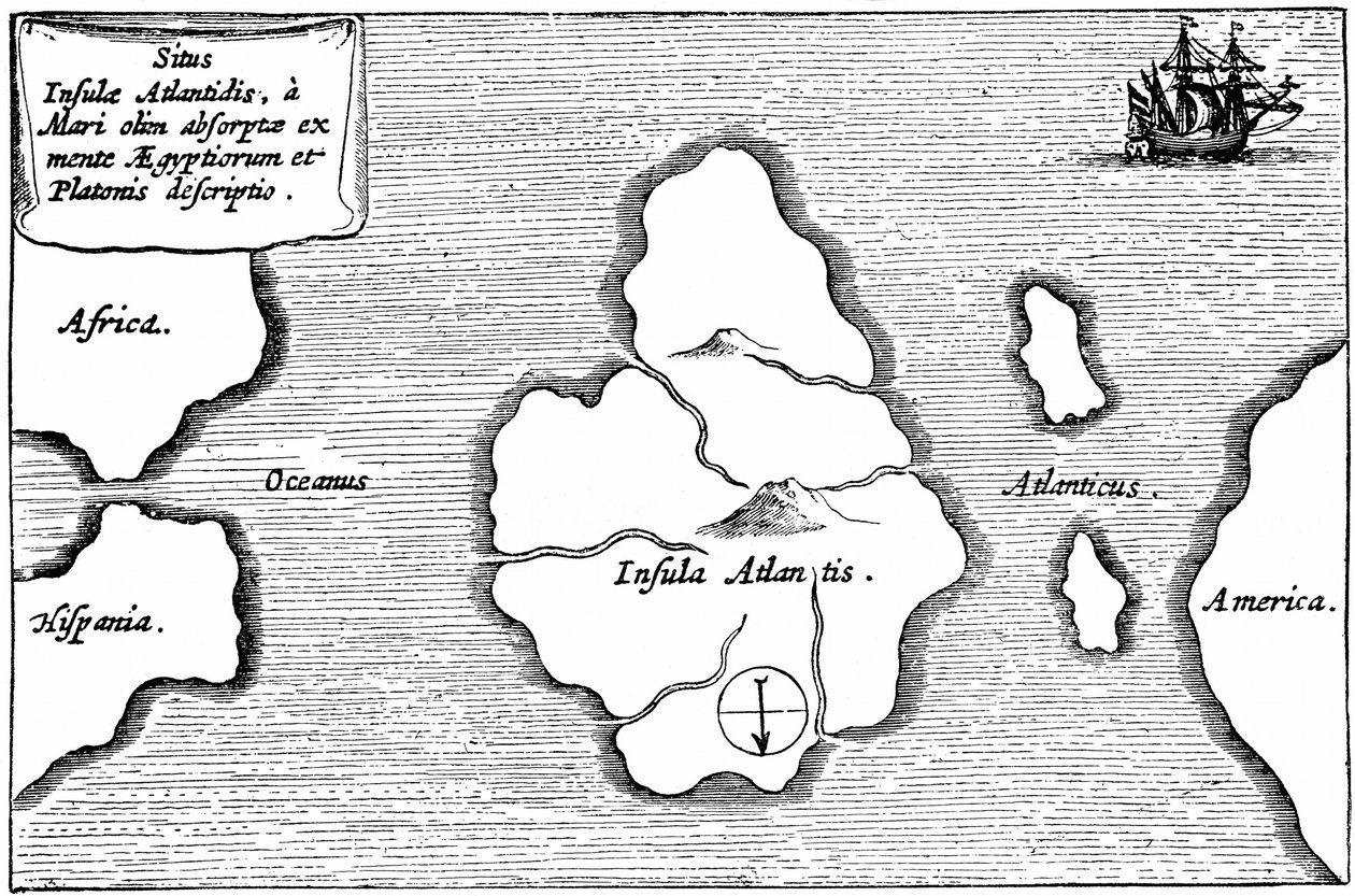 Mappa di Atlantide, da 