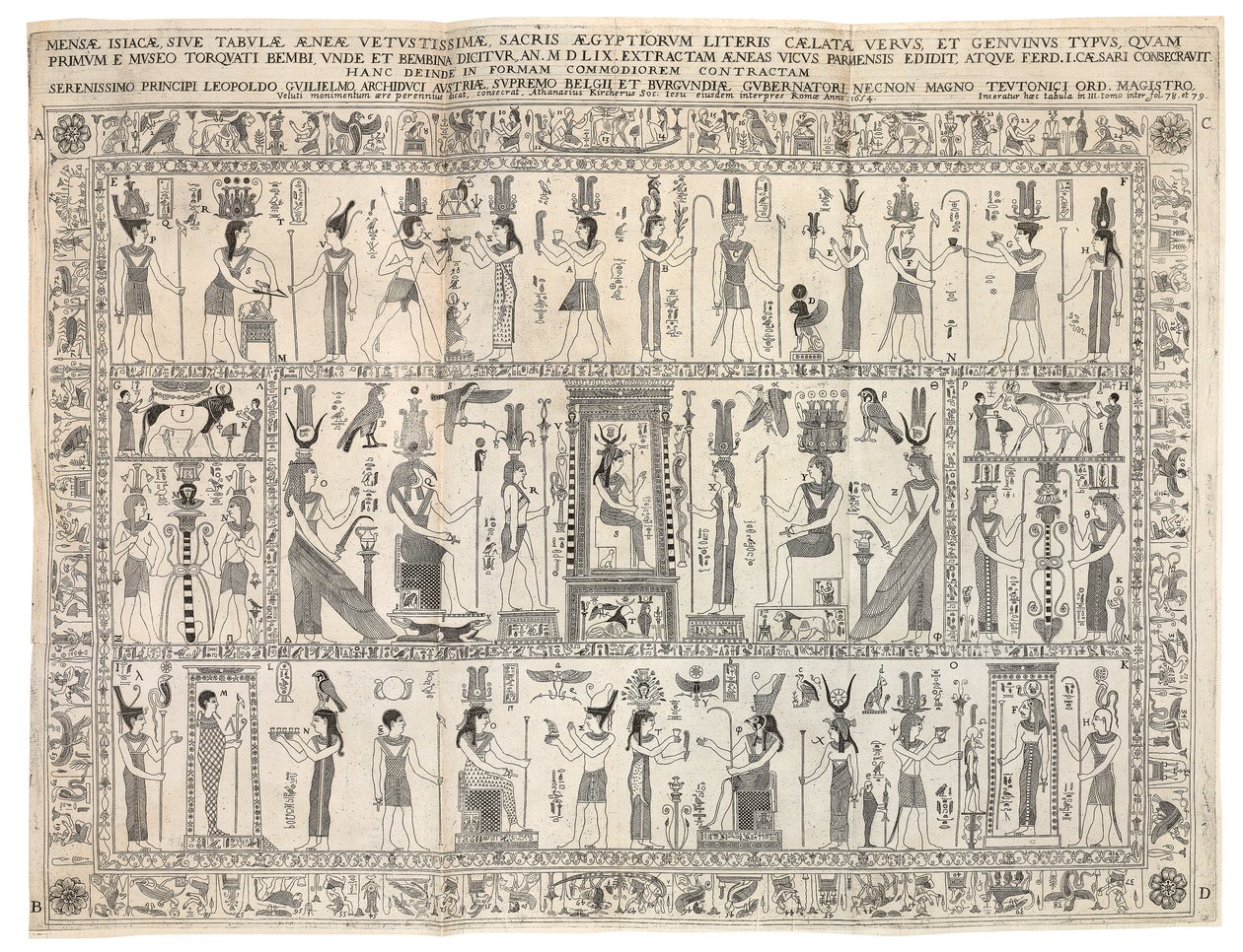 Edipo Egittico da Athanasius Kircher