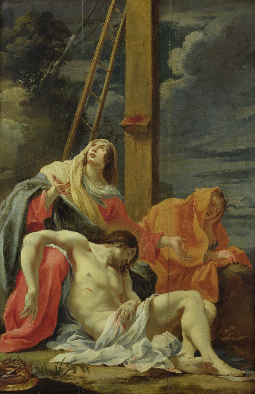 Il compianto di Cristo da Aubin Vouet