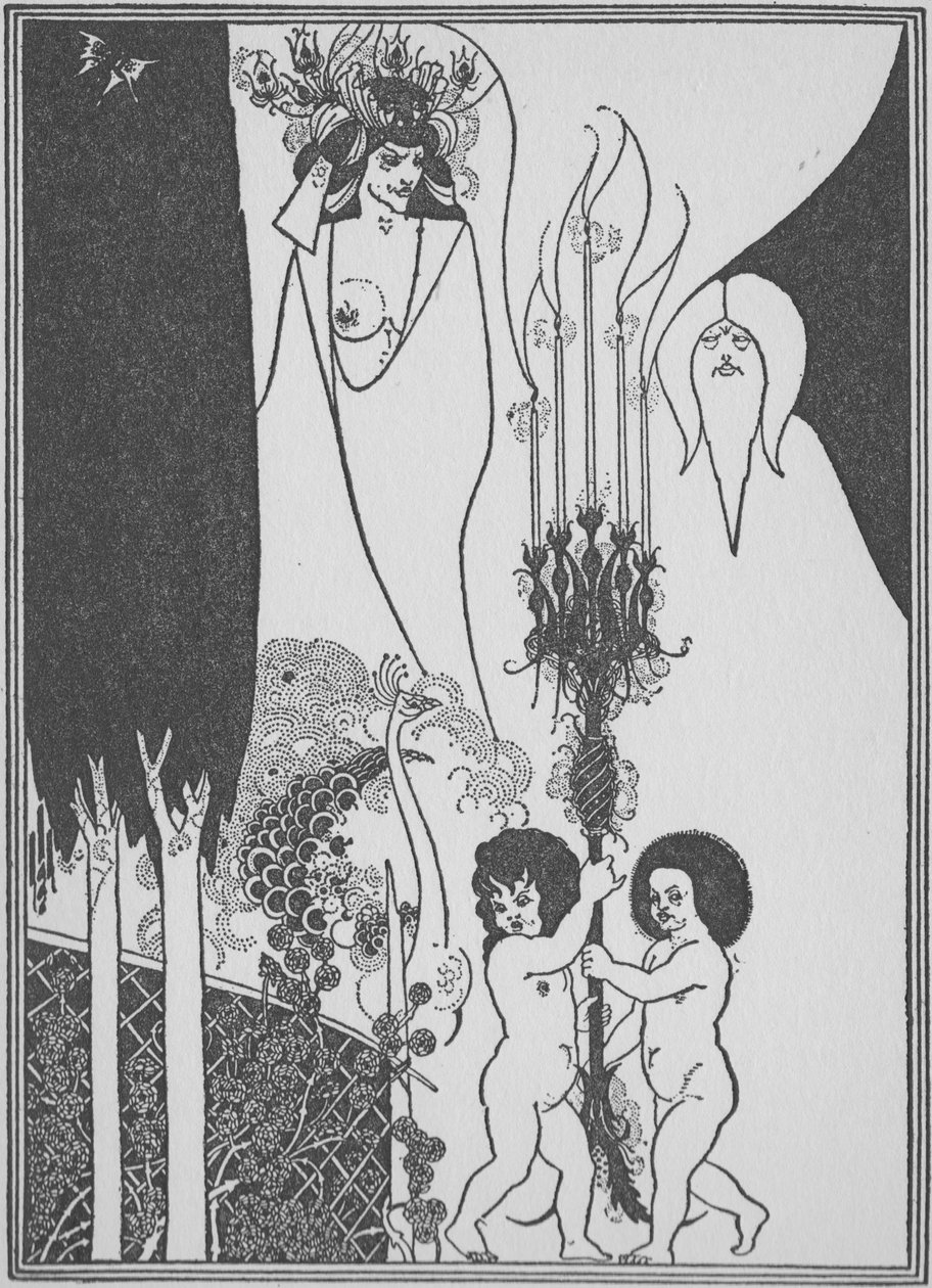 Gli occhi di Erode, 1898 da Aubrey Beardsley