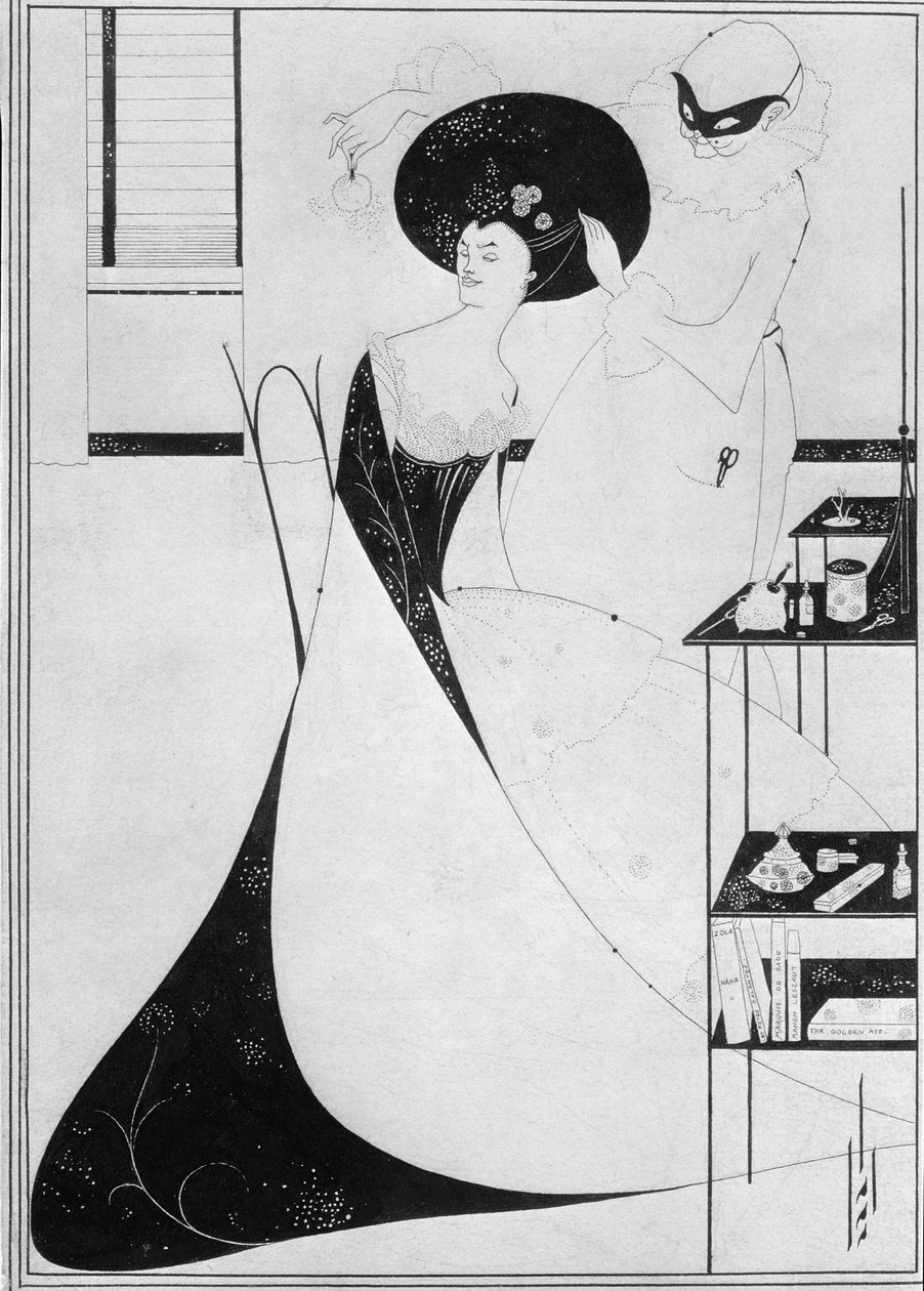 La toilette di Salome, illustrazione per l