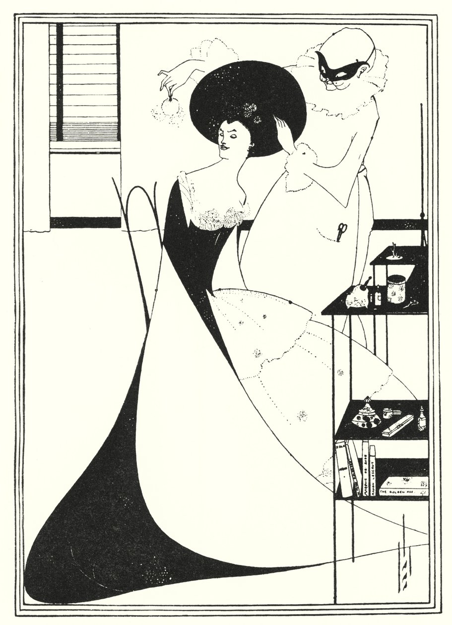 La toilette di Salomè (incisione) da Aubrey (after) Beardsley