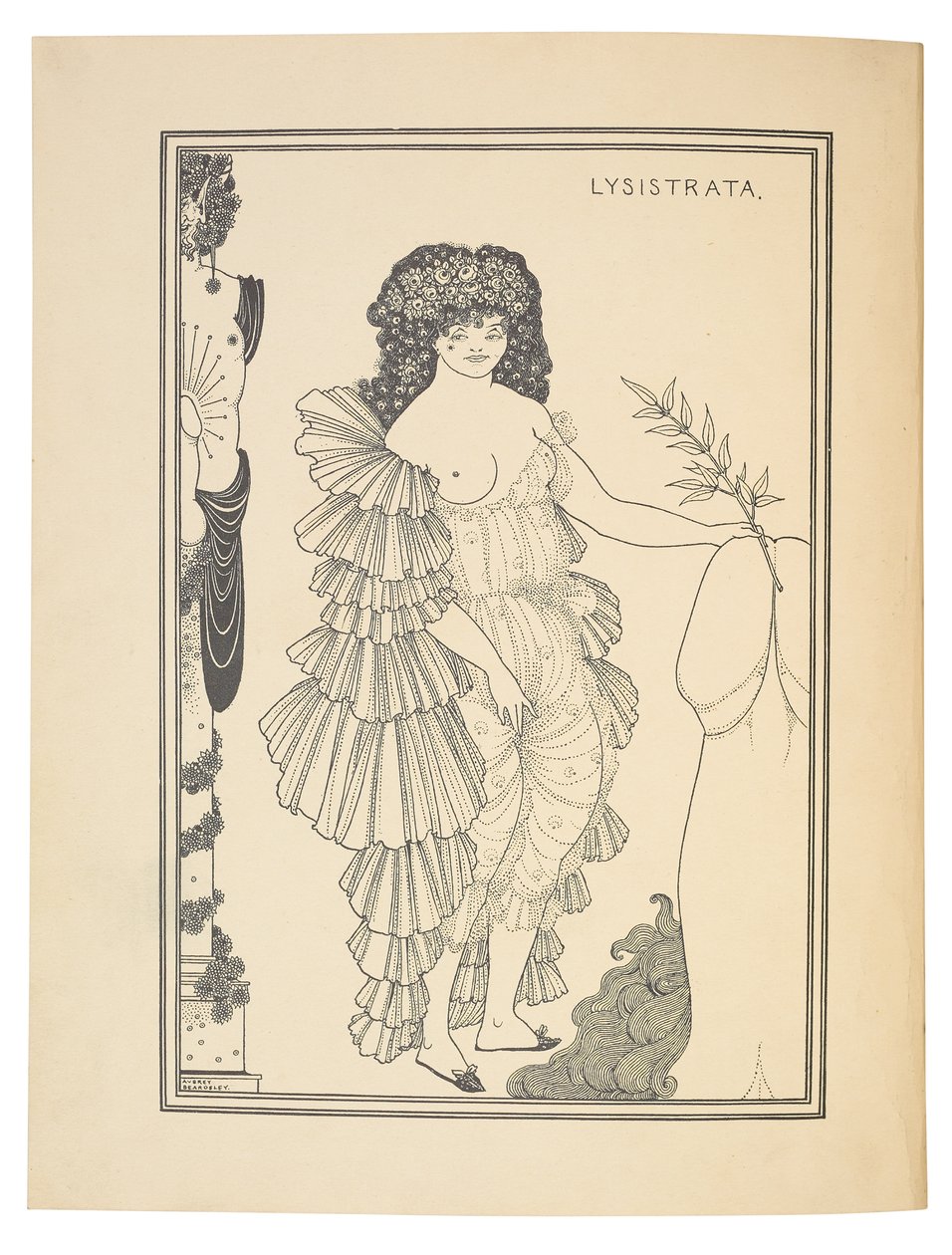 Lisistrata da Aubrey Beardsley
