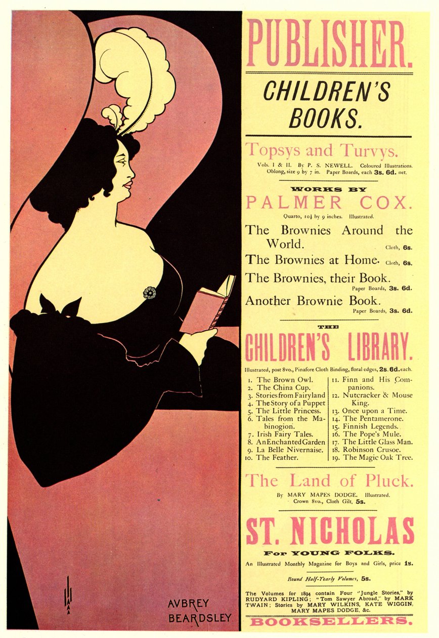 Editore. Libri per bambini da Aubrey Beardsley