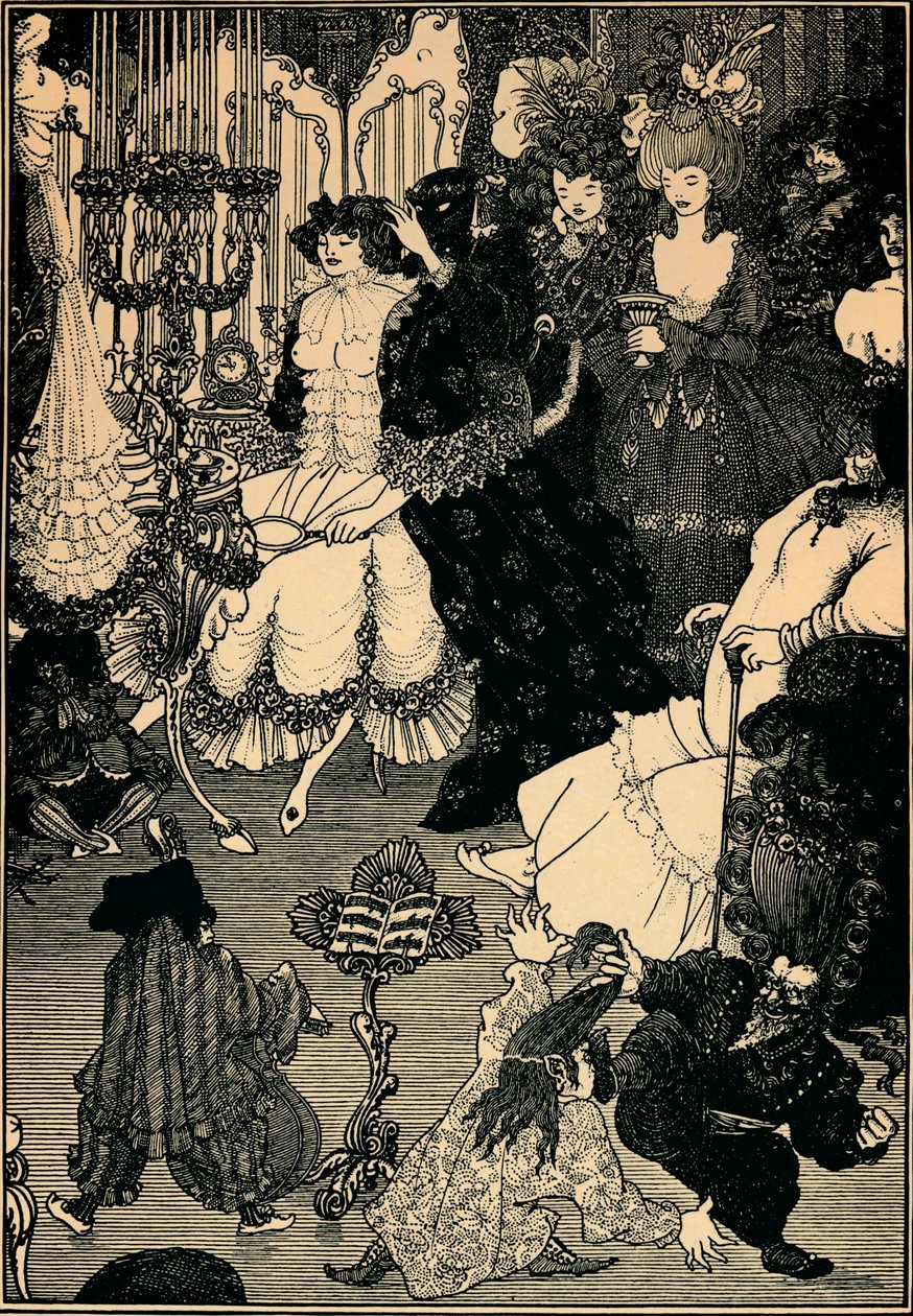 La toilette di Elena da Aubrey Beardsley