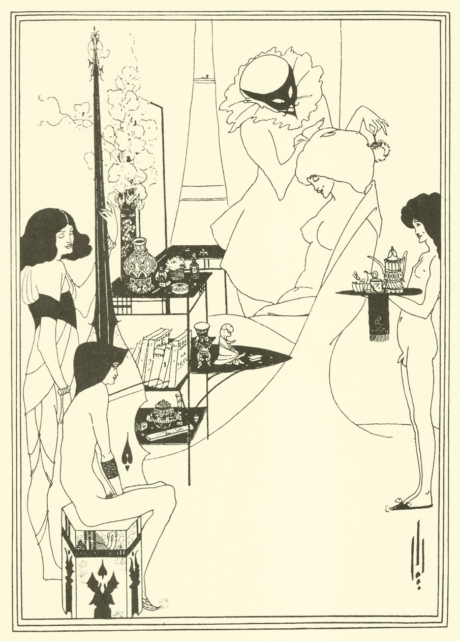 La Toilette di Salomè da Aubrey Beardsley