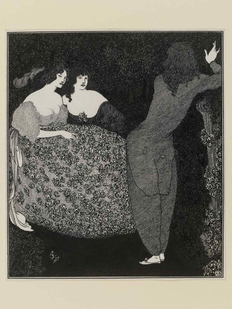 Tristano e Isotta da Aubrey Beardsley