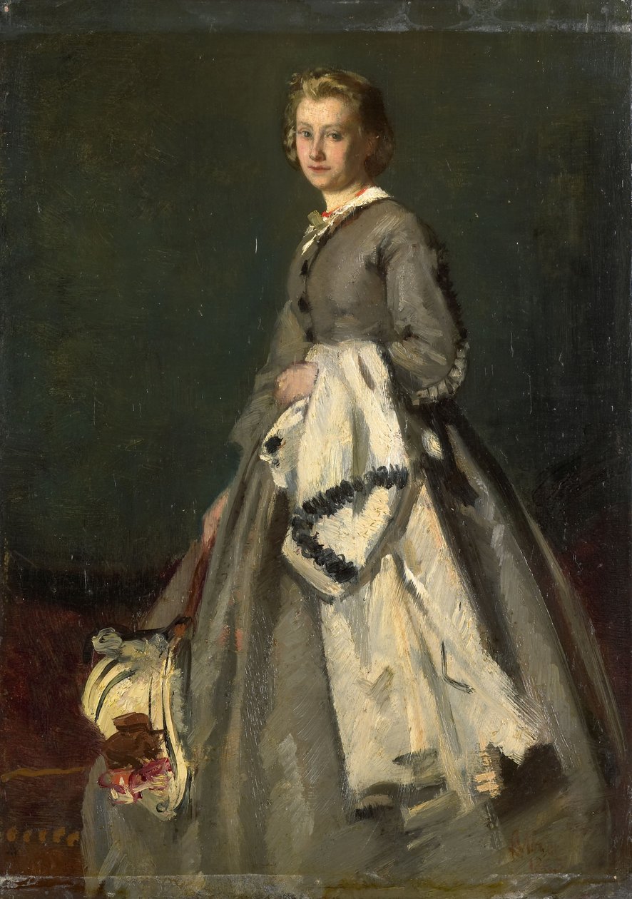 Giovane donna da August Allebe