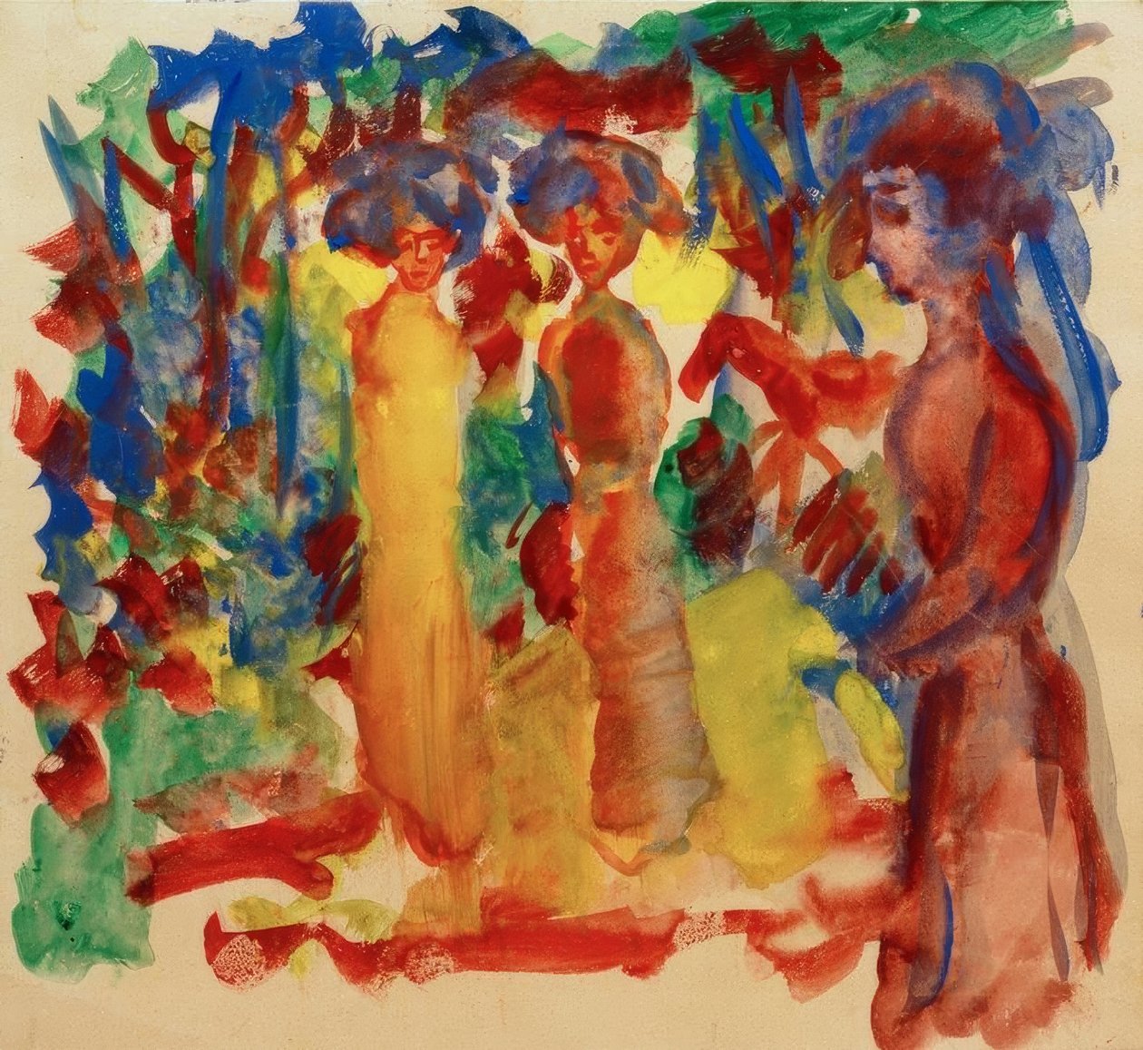 Donne a passeggio da August Macke