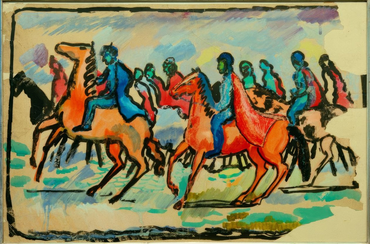 Cavaliere da August Macke